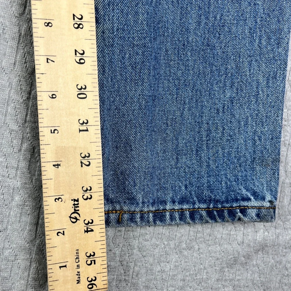 Levi's 517 Bootcut Jeans Mens 30x34 Blue Denim Classic Western Workwear Pants